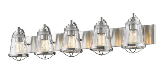 Bathroom Fixtures Five+Lights by Z-Lite ( 224 | 444-5V-BN Mariner ) 