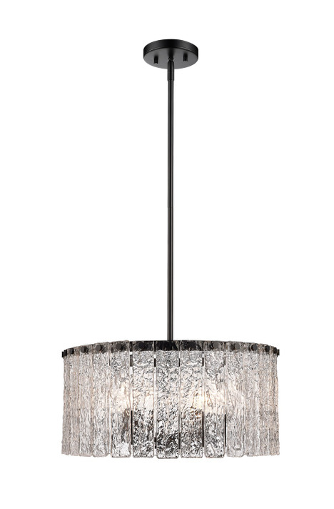 Mini Chandeliers Glass Shade by Z-Lite ( 224 | 1943P18-MB Glacier ) 