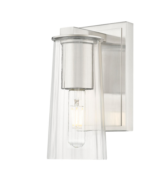 Sconces Single Glass by Z-Lite ( 224 | 826-1S-BN Titus ) 