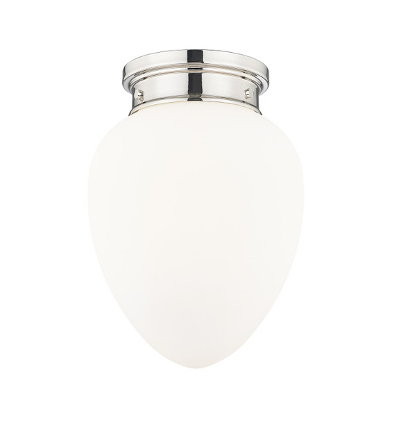 Flush Mounts Glass Down by Z-Lite ( 224 | 1945F9-PN Gideon ) 
