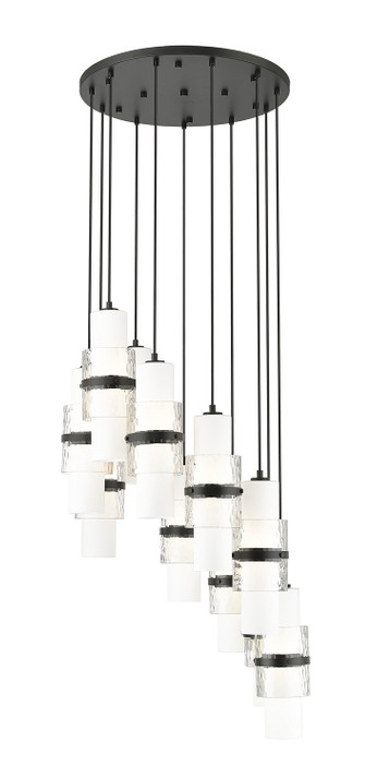 Mid. Chandeliers Multi-Port/Cascade by Z-Lite ( 224 | 1946P-11R-MB Cayden ) 