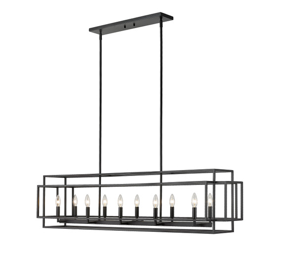 Linear/Island 4 Light + by Z-Lite ( 224 | 454-54L-MB Titania ) 