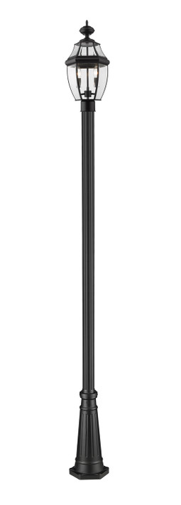 Exterior Post/Pier Head by Z-Lite ( 224 | 580PHM-519P-BK Westover ) 
