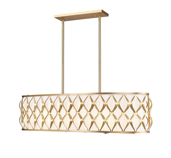 Linear/Island Drum Shade by Z-Lite ( 224 | 1948-42L-MGLD Harden ) 