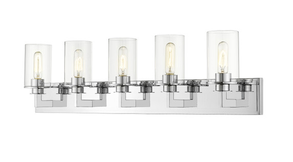 Bathroom Fixtures Five+Lights by Z-Lite ( 224 | 462-5V-CH Savannah ) 