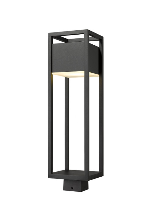 Exterior Post/Pier Head by Z-Lite ( 224 | 585PHBS-BK-LED Barwick ) 
