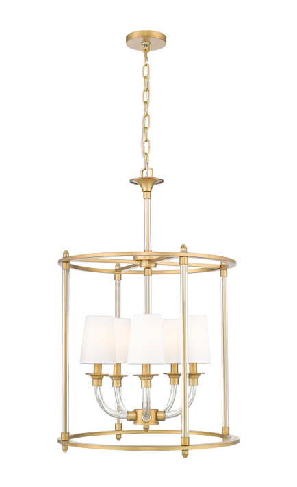 Foyer/Hall Lanterns Open Frame by Z-Lite ( 224 | 1950-5C-RB Katerina ) 