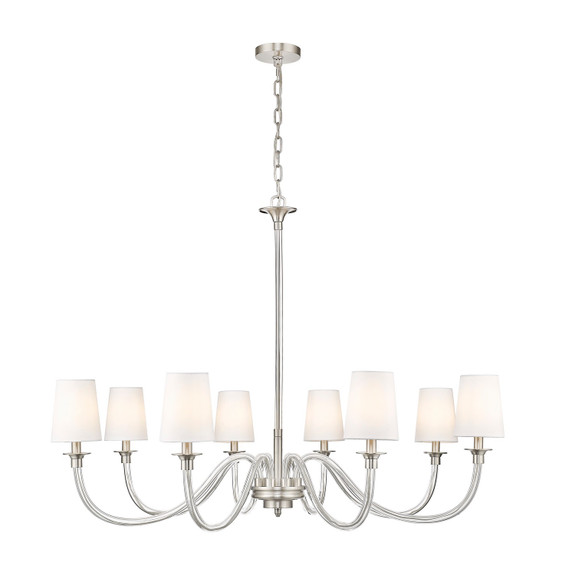 Large Chandeliers Candle by Z-Lite ( 224 | 1950-8BN Katerina ) 