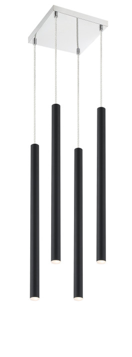 Mini Chandeliers Multi-Port/Cascade by Z-Lite ( 224 | 917MP24-MB-LED-4SCH Forest ) 