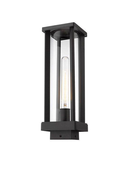 Exterior Post/Pier Head by Z-Lite ( 224 | 586PHMS-BK Glenwood ) 