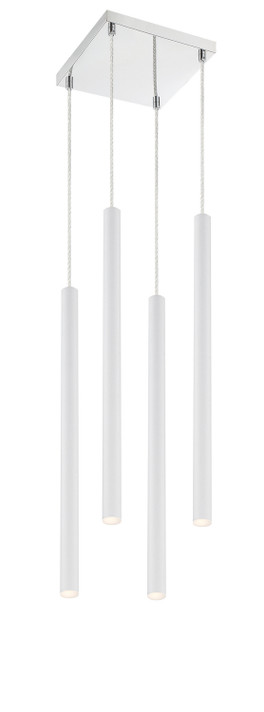 Mini Chandeliers Multi-Port/Cascade by Z-Lite ( 224 | 917MP24-WH-LED-4SCH Forest ) 
