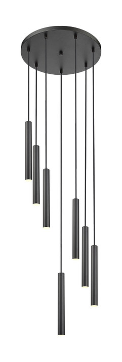 Mini Chandeliers Multi-Port/Cascade by Z-Lite ( 224 | 919MP12-7R-MB-LED Forest ) 