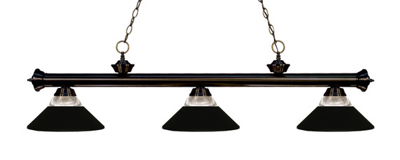 Linear/Island 3 Light Bar by Z-Lite ( 224 | 200-3BRZ-RMB Riviera ) 