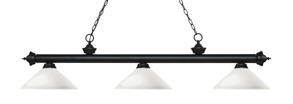 Linear/Island 3 Light Bar by Z-Lite ( 224 | 200-3MB-AMO14 Riviera ) 