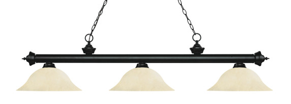 Linear/Island 3 Light Bar by Z-Lite ( 224 | 200-3MB-GM16 Riviera ) 