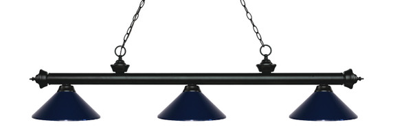 Linear/Island 3 Light Bar by Z-Lite ( 224 | 200-3MB-MNB Riviera ) 