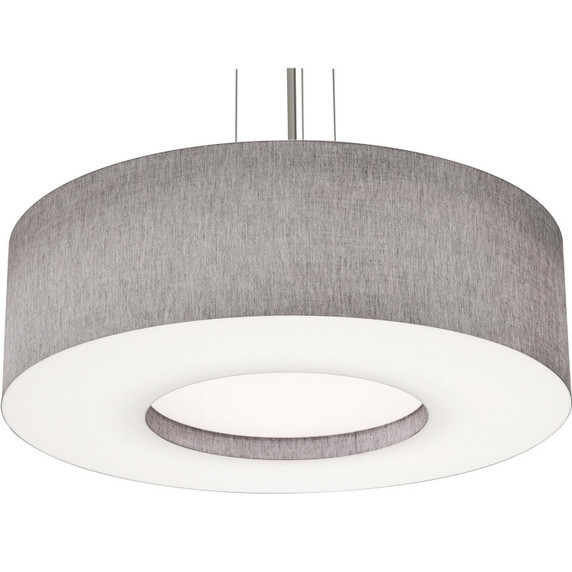 Mid. Chandeliers Drum Shade by AFX Lighting ( 162 | MCP3044L5AJUDSN-GY Montclair ) 