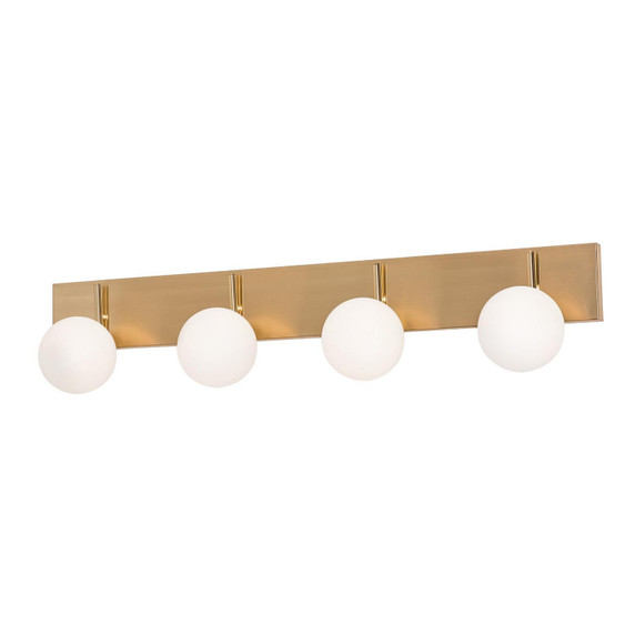 Bathroom Fixtures Four Lights by AFX Lighting ( 162 | METV3808L30D1SB Metropolitan ) 