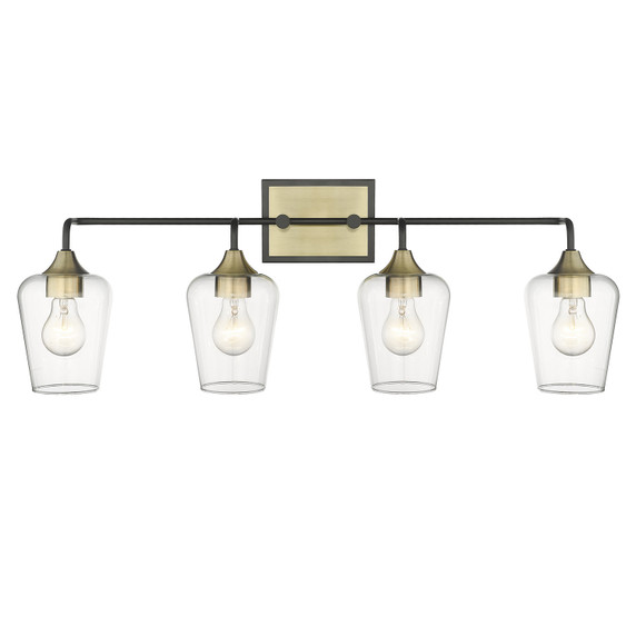 Bathroom Fixtures Four Lights by Acclaim Lighting ( 106 | IN40083BK Gladys ) 