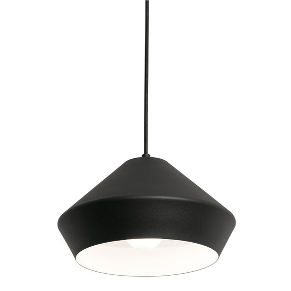 Pendants Metal Shade by AFX Lighting ( 162 | MLOP10MBBK Milo ) 