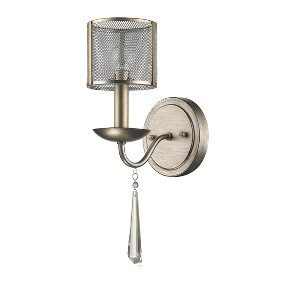 Sconces Single Candle by Acclaim Lighting ( 106 | IN41001WG Rita ) 