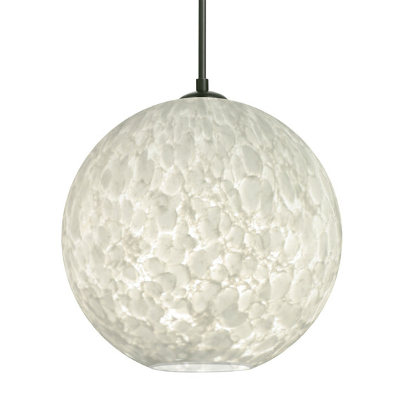 Mini Pendants Glass Down by Besa ( 74 | J-COCO1219-LED-BK Besa Coco 12 Pendant ) 
