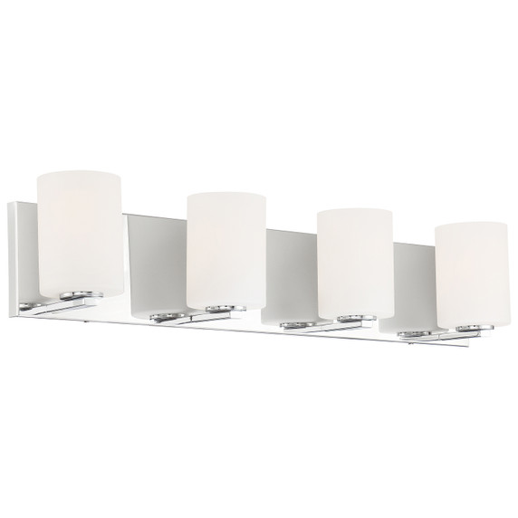Bathroom Fixtures Four Lights by Access ( 18 | 62583LEDDLP-CH/OPL Oslo ) 