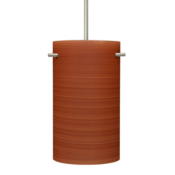 Mini Pendants Glass Down by Besa ( 74 | J-4005CH-SN Besa Tamburo 5 Pendant ) 