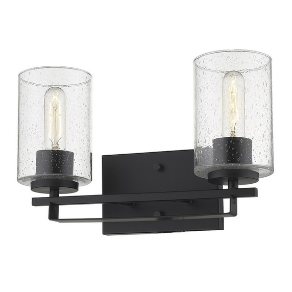Bathroom Fixtures Two Lights by Acclaim Lighting ( 106 | IN41101BK Orella ) 