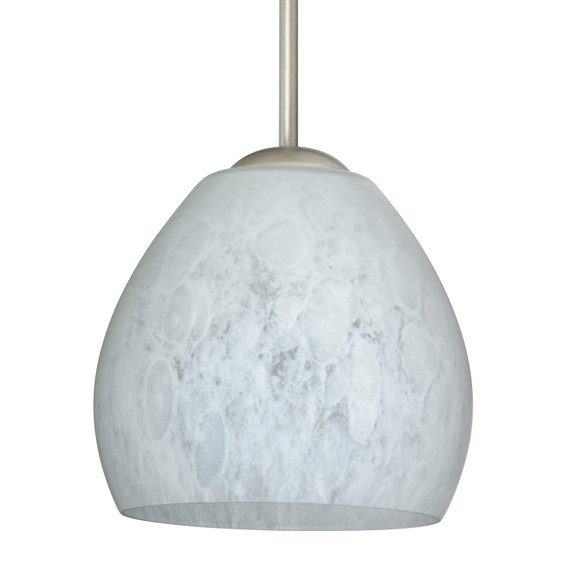 Mini Pendants Glass Down by Besa ( 74 | 1BC-412219-MED-SN Besa Bolla Pendant ) 