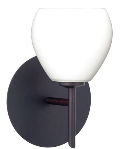 Sconces Single Glass by Besa ( 74 | 1SW-560507-BR Tay Tay ) 