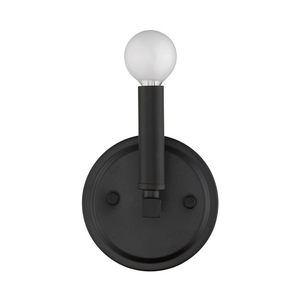 Sconces Single Candle by Acclaim Lighting ( 106 | IN41153BK Sawyer ) 