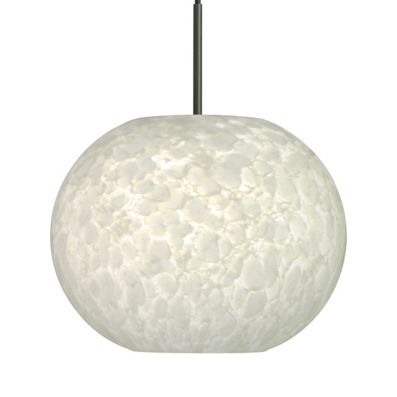 Mini Pendants Glass Down by Besa ( 74 | 1JC-477619-BK Besa Luna Pendant ) 