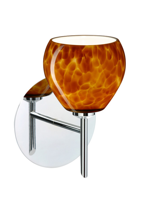 Sconces Single Glass by Besa ( 74 | 1SW-560518-CR Tay Tay ) 