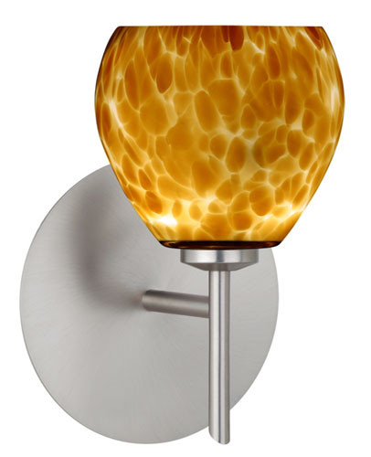 Sconces Single Glass by Besa ( 74 | 1SW-560518-SN Tay Tay ) 