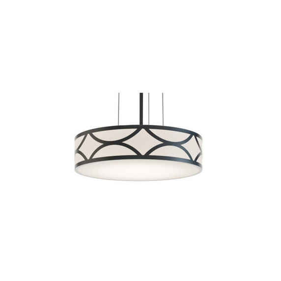 Pendants Drum Shade by AFX Lighting ( 162 | LAKP16LAJUDBK Lake ) 