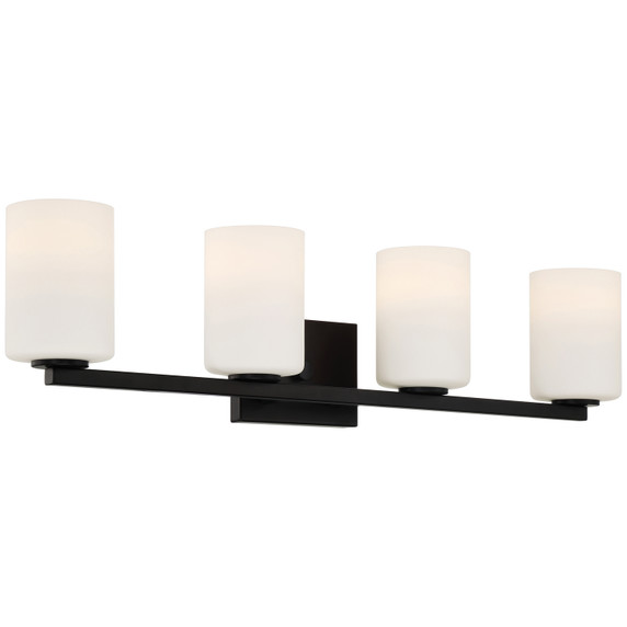 Bathroom Fixtures Four Lights by Access ( 18 | 62624-MBL/OPL Sienna ) 