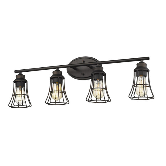 Bathroom Fixtures Four Lights by Acclaim Lighting ( 106 | IN41283ORB Piers ) 