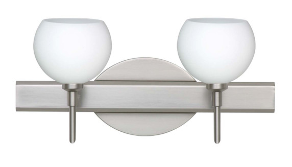 Bathroom Fixtures Two Lights by Besa ( 74 | 2SW-565807-SN Palla ) 