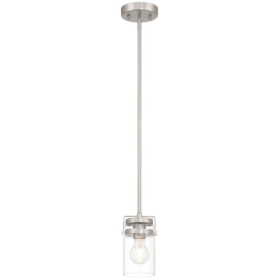 Mini Pendants Glass Down by Access ( 18 | 63080-BS/CLR Shelby ) 