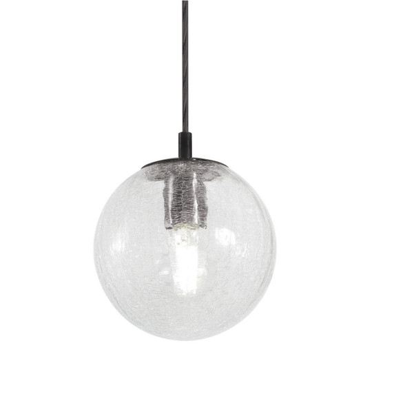 Pendants Glass Down by AFX Lighting ( 162 | PLAP07MBBK Palla ) 