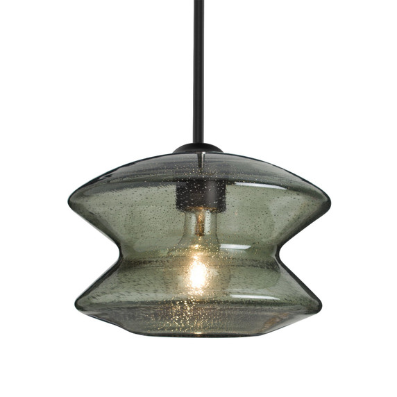 Mini Pendants Glass Down by Besa ( 74 | 1TT-ZENMS-BK Besa Zen Stem Pendant ) 