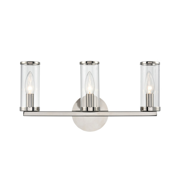 Bathroom Fixtures Three Lights by Alora ( 452 | WV309033PNCG Revolve ) 