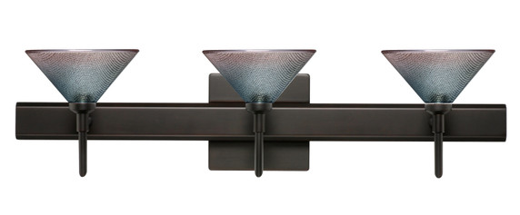 Bathroom Fixtures Three Lights by Besa ( 74 | 3SW-117691-BR-SQ Kona ) 