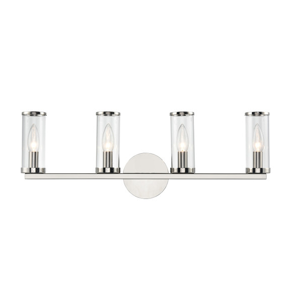 Bathroom Fixtures Four Lights by Alora ( 452 | WV309044PNCG Revolve ) 