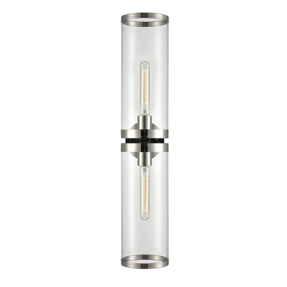 Bathroom Fixtures Two Lights by Alora ( 452 | WV311602PNCG Revolve II ) 