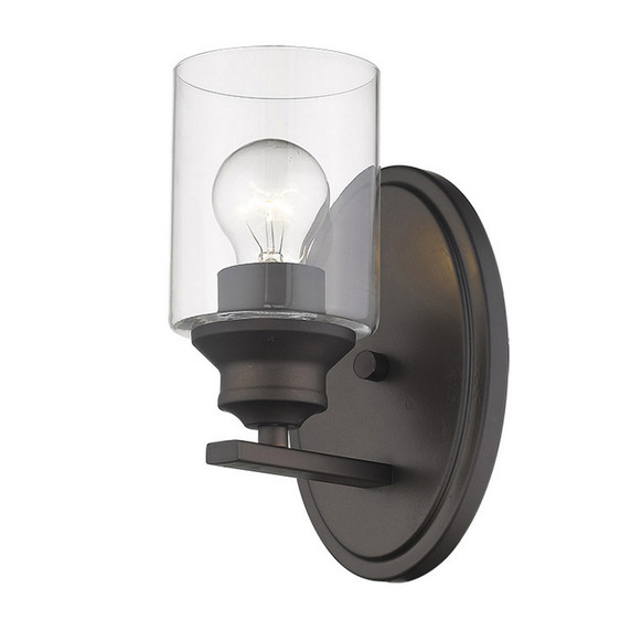 Sconces Single Glass by Acclaim Lighting ( 106 | IN41450ORB Gemma ) 