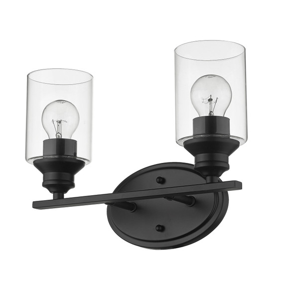 Bathroom Fixtures Two Lights by Acclaim Lighting ( 106 | IN41451BK Gemma ) 