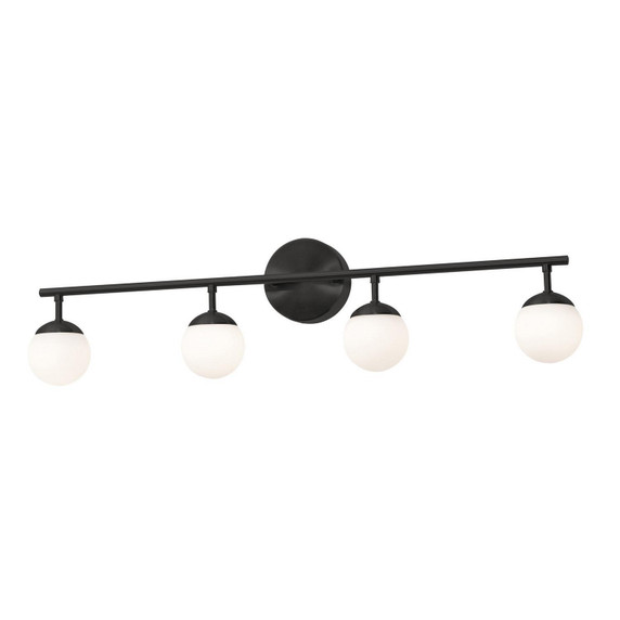 Bathroom Fixtures Four Lights by AFX Lighting ( 162 | PRLV3208L30D1BK Pearl ) 