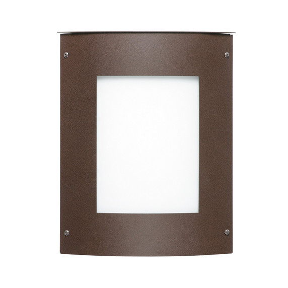 Exterior Wall Mt./Flush by Besa ( 74 | MOTO13SQ-WA-BR Besa Outdoor Sconce Moto 13 Square ) 